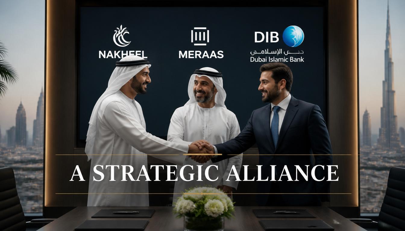 Nakheel and Meraas partner with DIB
