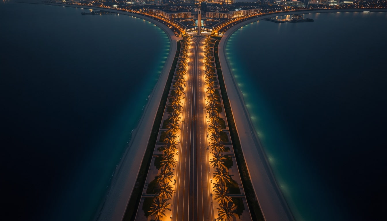 First Look at Palm Jebel Ali's Retail Plan
